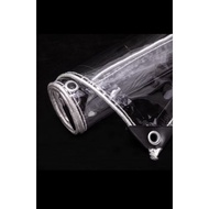 waterproof transparent canvas size(3m*4m)