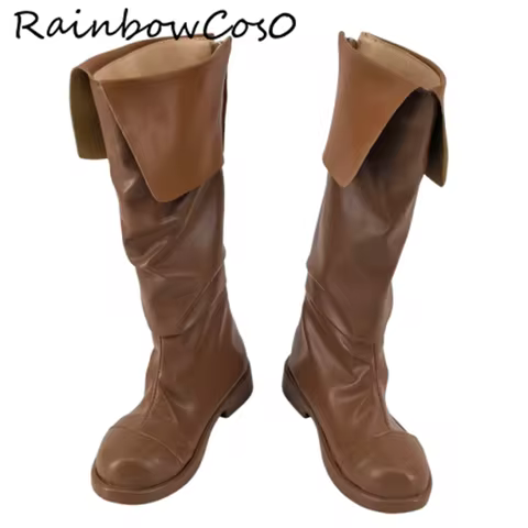 Link Cosplay Shoes Boots Game Anime Party Halloween RainbowCos0 W4976
