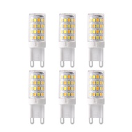 6PCS/lot G9 7W Led Bulbs 3Colors Changeable Ac85-265V Ac110V Ac220V Home Appliance Rechargeable Bulb