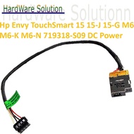 HP Envy TouchSmart 15 15-J M6 M6-K M6-N CBL00380-0200 719318-S09 19318-FD9/SD9/YD9 8-Pin DC Power Ja