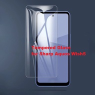 2pcs HD Tempered Glass for Sharp Aquos Wish5 Screen Protector for SHARP AQUOS Wish 5 Protective Film