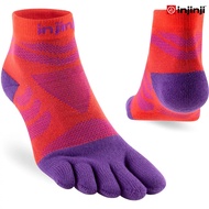INJINJI WMN ULTRA RUN MINI CREW RAZZMATAZZ Running Socks Ankle Strap (Women) Pink