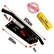 Universal License Plate Fog Lamp Holder Horn Iron Bumper Featured Product