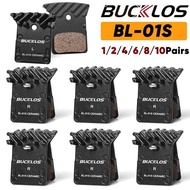 BUCKLOS Ceramic Bike Disc Brake Pads MTB Hydraulic Brake Pad for Shimano L05A K04S K05S Road Mountai