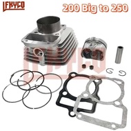 64 Motorcycle 1 Accessories 65.5Mm Engine Parts Cyder Kit Motor For Cg196 Cg200 Zj200 CG ZJ 200Cc