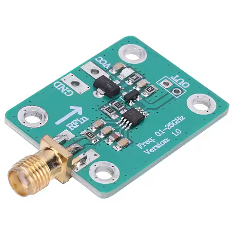 AD8313 RF Signal Power Meter -72dBm -2dBm 0.1-2.5GHz RF Power Analyzer Board 7-15V Power Detection M