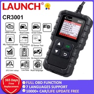 【COD】Launchเครื่องสแกนOBD2 /Eobdรุ่นCR3001เครื่องอ่านรหัสวิเคราะห์ปัญหาเต็มระบบ3001