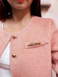 中古美品 Givenchy 紀梵希 胸針 扣針 水鑽 禮物