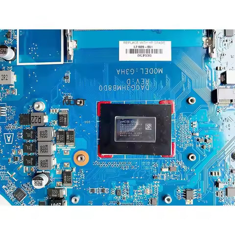 For HP 15-EC TPN-Q229 Laptop Motherboard R5-4600U R7-4800U Notebook Mainboard N18P-G62-A1 GTX1650TI 