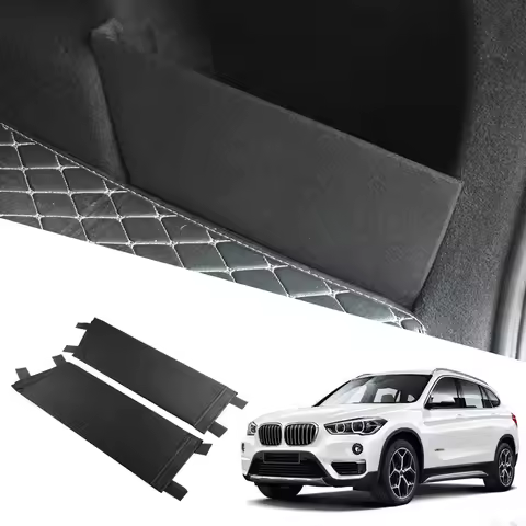 Car Trunk Side Storage Board for BMW X1 F48 2016 - 2019 2020 2021 LHD Partitions Box Organizer Shiel