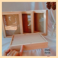 [Wholesale FRAME] 5R FRAME/3D FIGURA/ORIGINAL RUSTIC WOOD TEAK WOOD/3D WOODEN FRAME/3D PHOTO FRAME