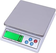 Electronic Kitchen Scales, 30kg 66lb Tare Function LCD Backlit Home Cooking Food Weighing Multifunct