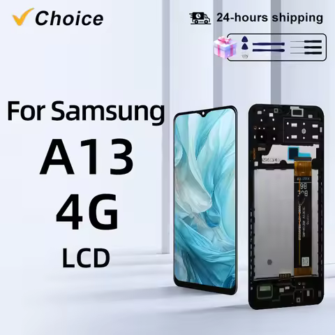 AAA Quality 6.6" IPS LCD For Samsung Galaxy A13 4G LCD A135 Display SM-A135F Touch Screen For SM-A13