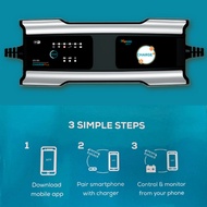 BATTERY CHARGE SEBANG CHARGE PLUS ( 8A CHARGE PLUS ) + Free Gift USB Charger