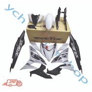 YAMAHA Y15 Y15ZR V2 Y15 V2 Y15 ZR V2 DOCTOR WHITE VIETNAM EDITION PUTIH COVER SET STICKER TANAM STRI