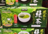 Costco好市多 Kirkland Signature 科克蘭 日本綠茶包 1.5公克 X 100入  matcha