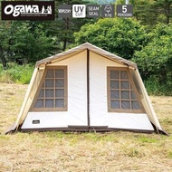 🇯🇵日本代購 Ogawa 52R T/C 2253 復古窗屋營帳 家庭營 5-6人用
