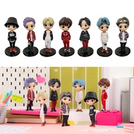 BTS TinyTAN Figure Bangtan Boys BTS Anime Figurine Toy ARMY Idol Doll Kpop Merchandise