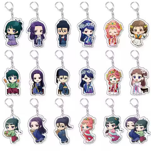 Anime Acrylic The Apothecary Diaries Maomao Jinshi Key Ring Car Jewelry Cute woman Gifts creative Ke