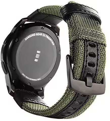 24MM Canvas Straps For TicWatch Pro 5 Tic Watch Pro5 Replacement Strap Wristband Watchband Bracelet 