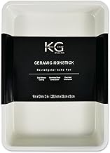 Kitchen Gear by USA Pan Nonstick Ceramic Rectangular Baking Pan, 9 x 13-Inch