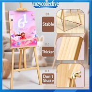 Liftable Yellow Pine Wood Easel 175cm Adjustable Wooden Painting Display Stand easel Art Supplies