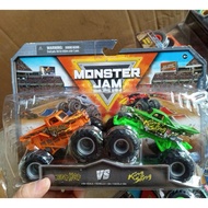 Set of 2 Monster Jam fullbox 1:64 scale cars, new arrival October 2025