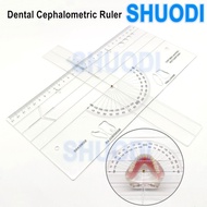 ۩1 piece Dental Guide Plate Dental Cephalometric Ruler X-ray Protractor Measuring Ruler n❉