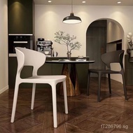 Plastic Sturdy Electric Space Backrest Chair Dining Table Stool Living Room Dining Chair Home New Mo