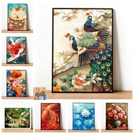 Sawg-stretched frame-/32*40cm/40*50/50*60cm Coloring by numbers 40x50cm - Feng Shui theme stretched 