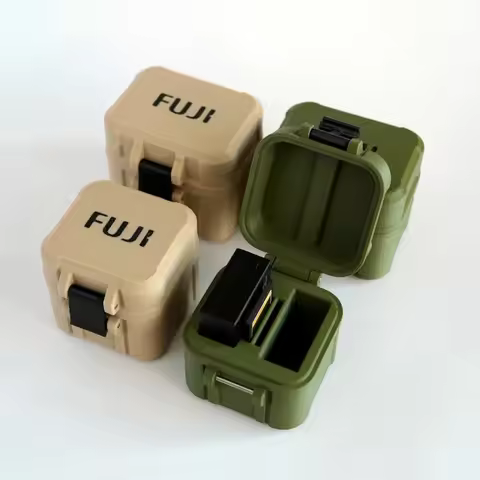 Fujifilm Battery Storage Case W126/W235 | Shockproof Memory Card Holder All-in-One | Portable Organi