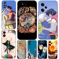 Case For Xiaomi Redmi 12 4G Note 12 5G POCO X5 PRO 5G Phone Cover Howl's Moving Castle