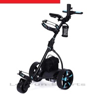 New Motocaddy Powered Electric Golf Trolley With Plug in Acid Battery 33AH / 36 AH or Option Lithium
