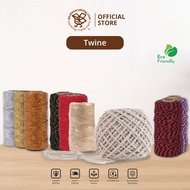 PACKEVERYTHING Twine | Jute Twine | Cotton Twine | Baker's Solid Twine | Home Party Decorative Twine