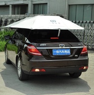 Portable Manual Outdoor Car Tent Umbrella Roof Sunshade Cover UV Protection Kits Car umbrellas priv