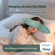 Sleeping Mask Office Shading Breathable Gravity Mask Student Plush Mask Do Not Press Eye Nap [E513]