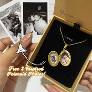 Customized Oval Locket Necklace by Blanca (With Photos Included)