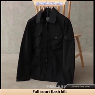 GIO APPAREL | Ston3 Isl4nd Overshirt Jacket Casual Nylon Waterproof 080