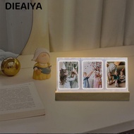 DIEAIYA Instant Film Camera Desktop Decor 3 in 1 Vertical Photo Table for Fujifilm Instax mini