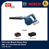 BOSCH 18V Cordless GBL 18V-120 Blower Professional ( 0 601 9F5 1L0 )