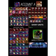 [Double Monarch Account ] | [Anime Vanguards AV ] ✅ Unverified Gmail