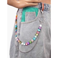 Unlimited Cycle Augenstern Waist Chain Trendy Unique Five-pointed Star Color Waist Chain All-match G