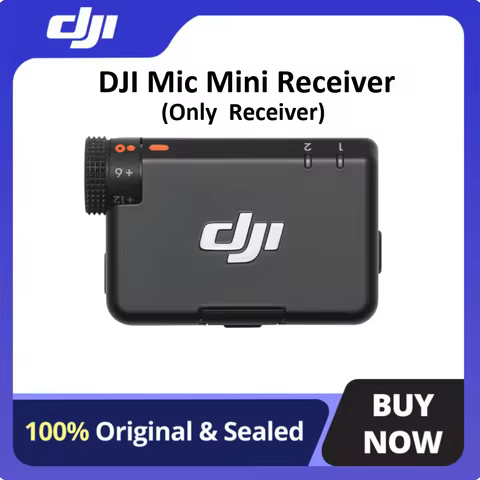 DJI Mic Mini Receiver DJI Mic Receiver- Genuine OEM Replacement Wireless Microphone Receiver Standal