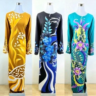 PEMBORONG KAFTAN KELAWAR LENGAN PANJANG/ BAJU KELAWAR TANGAN PANJANG/ JUBAH BATIK LENGAN PANJANG EKS