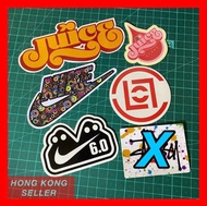 < HKS00030 > stussy nike Clot Juice 陳冠希 Edsion 凝結集團 tee chino  潮牌貼紙 Sticker Stickers ( 適用於: 手提電腦 Not