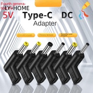 LIAOYING USB C PD to DC Power Connector, 5V 9V 12V Charging Adapter Type C to DC Jack Plug, Universa