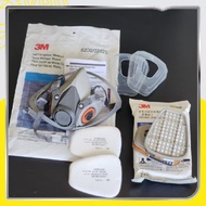 Respirator Mask 3m 6200 Half Facepiece Half Gas Mask