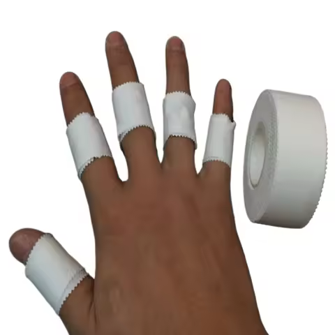10M Cotton Medical Adhesive Tape Waterproof Breathable Muscle Tape Volleyball Finger Knee Protector 