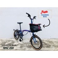 CAMP PIKES 16" (FREE POSTAGE ) 9 SPEED  FOLDING BIKE BICYCLE BASIKAL LIPAT PAIKESI BROMPTON