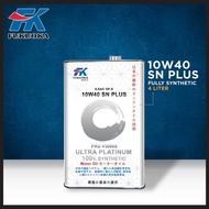 FK Fukuoka Pro V3000S 10W40 Full Synthetic SN Plus - 4L Automotive Car Engine